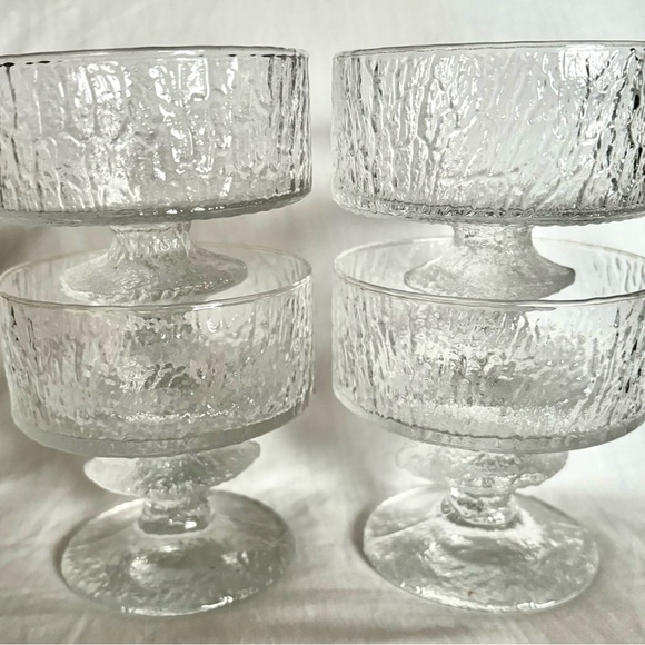 Vintage Iittala Finland Festivo Senaattori 4 Sherbet Dish Timo Sarpanevo HTF - Picture 7 of 7